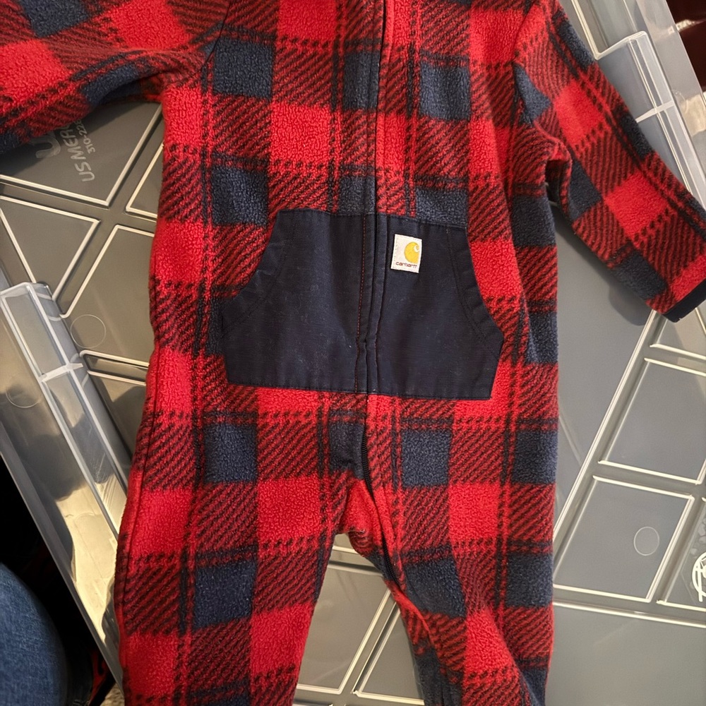 Baby boy size 6 month Carhartt onesie